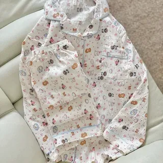 ست پیراهن شلوار استین بلند کد6829