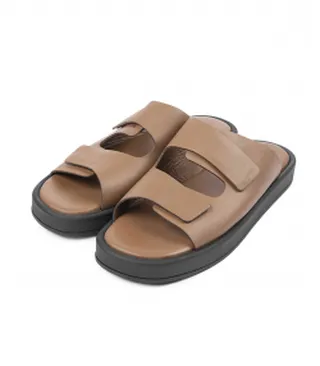 صندل زنانه چرم طبیعی چرم مشهد Mashad Leather مدل J2705