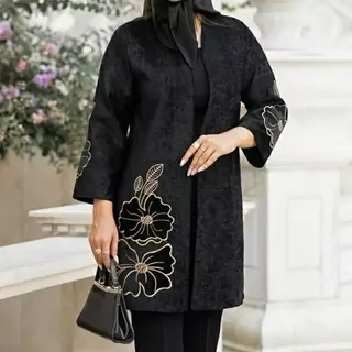 مانتو کتی مازراتی گل رز