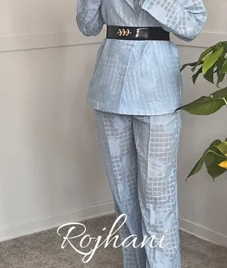 کت شلوار لادن زنانه رجحانی rojhani