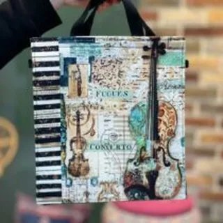 ساک دستی سرو ویالون فانتزی