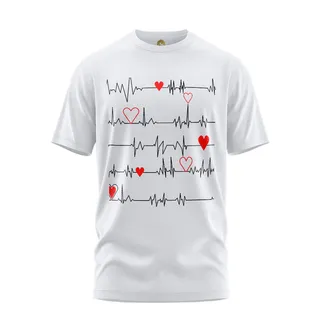 تی شرت آستین کوتاه زنانه هومرو مدل TW242 طرح پزشکی...