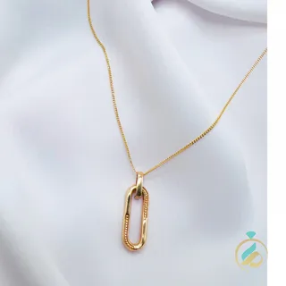 گردنبند طلا طرح کیوت یکتاخواه