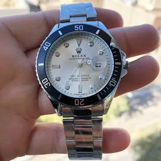 ساعت مچی مردانه رولکس ساب مارینر rolex Submariner  سیلور با جعبه و ارسال رایگان 