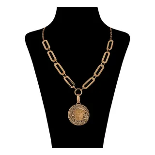 گردنبند طلا با طرح حلقه‌ای (فلامینگو) 18 عیار زنان...