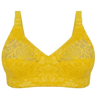 سوتین زنانه دکسونری مدل 125007510 دانتل رنگ زرد