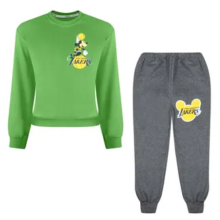 ست سویشرت و شلوار پسرانه تنی نو مدل 10022 رنگ سبز