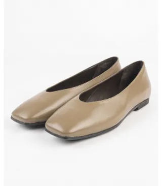 کفش کالج چرم طبیعی زنانه ژاوا مدل بالرین
