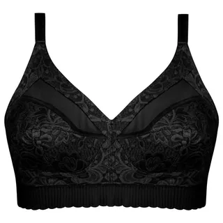 سوتین زنانه ماییلدا مدل دانتل پروانه کش پهن بدون ف...