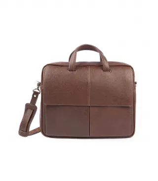 کیف اداری چرم طبیعی مردانه بیسراک مدل Diba