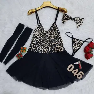لباس خواب پلنگی 046