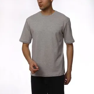 تی شرت آستین کوتاه مردانه ناربن مدل رادمهر رنگ طوسی