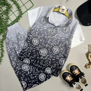 پیراهن شلوارک هاوایی ورساچه