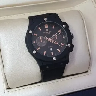 ساعت مچی مردانه هابلوت مشکی رنگ HUBLOT 