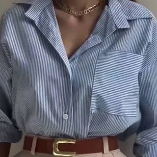 شومیز زنانه طرح راه راه