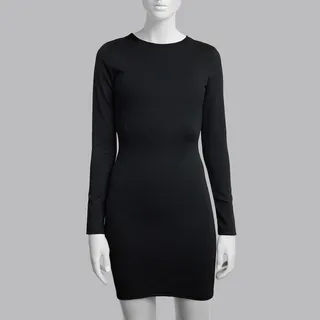 پیراهن یقه گرد زنانه مدل 853788858 طرح ترندیول