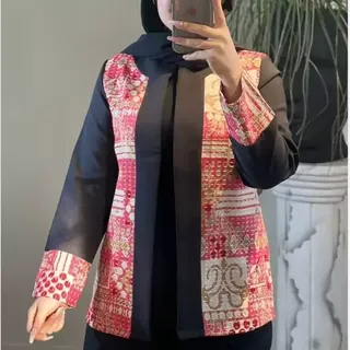 کت سنتی زنانه جنس میکس تافته و مازراتی 