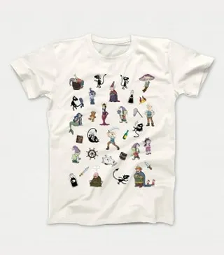 تیشرت انیمیشن طلسم شدگان