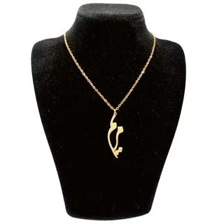 گردنبند طلا 18 عیار زنانه طرح مریم کد UN0010