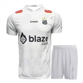 پیراهن و شرت بچگانه اول سانتوس با نام  نیمار Santos Home 2024-25 Kit