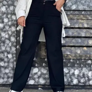 شلوار زنانه . شلوار نیم بگ . شلوار کتان کش