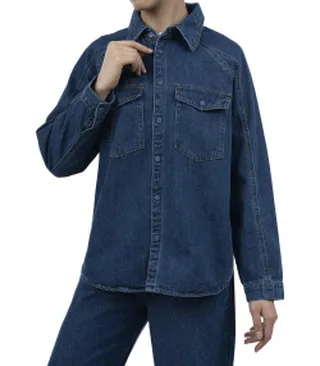 شومیز آستین بلند جین زنانه جوتی جینز JootiJeans کد 43731326