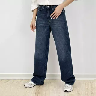 شلوار جین نیم بگ 1005073