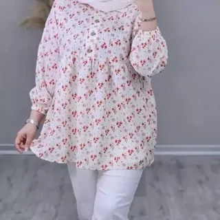 شومیز عروسکی بهار جنس کراش چاپی