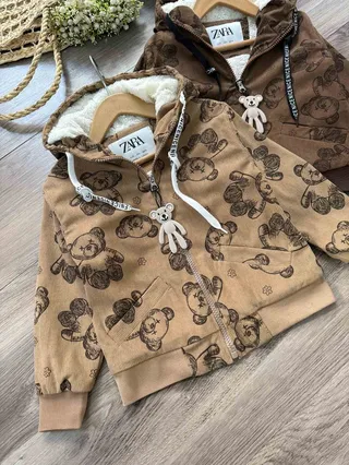 سویشرت داخل خز تدی