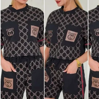 تیشرت شلوارک گوچی