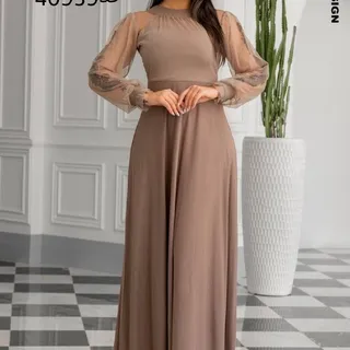 پیراهن مجلسی زیبای ماکسی میترا  تا سایز 52 ارسال فوری