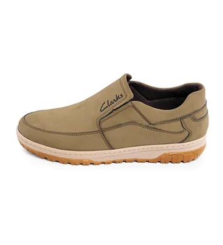 کفش روزمره مردانه Clarks چرم مصنوعی