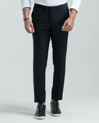 شلوار کتان ساده کد 10153