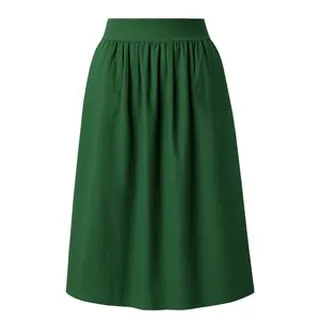 دامن چیندار زنانه مدل لنین دو جیب