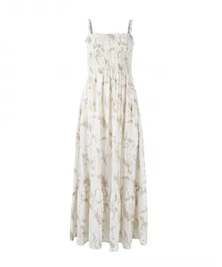 پیراهن نخی زنانه بهبود کد 905072