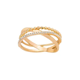 انگشتر طلا 18 عیار زنانه کیا گالری مدل AR617