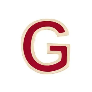 آویز گردنبند نقره ژابیز مدل حرف G