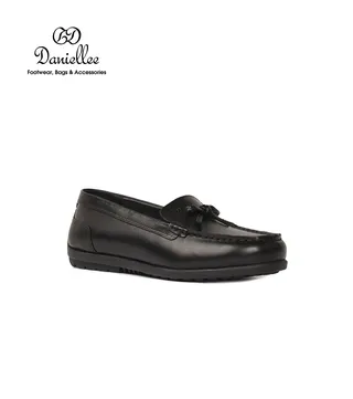کفش چرمی روزمره زنانه Dani L Moc Bowtie