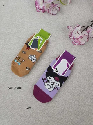 جوراب مچی دخترانه عروسکی