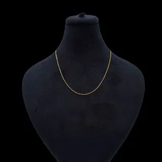 زنجیر مینیمال طلا 18 عیار زنانه ناریا مدل قلمدون SH3 کد S45