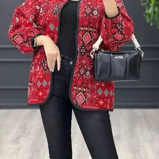 کت کوتاه زنانه تافته کوتاه بسیار پرفروش و شیک