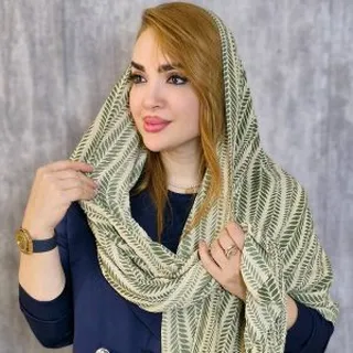 شال طرح برگ ریز ۳۴۶۰۰۲۷۲