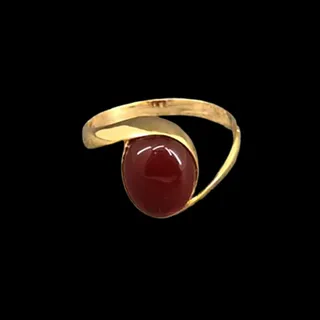 انگشتر طلا 18 عیار زنانه با طرح فیلی دوست خوب مدل ...