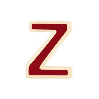 آویز گردنبند نقره ژابیز مدل حرف Z