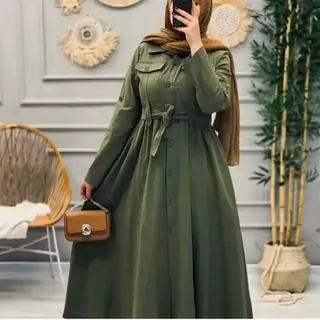 مانتو بلند جنس شانتو صوفیا