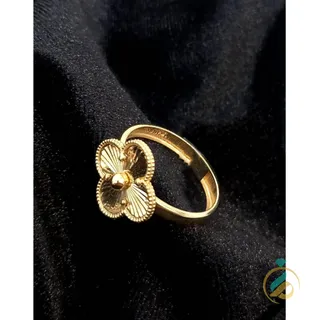 انگشتر ونکلیف طلایی