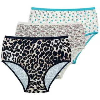 شورت زنانه آداک مدل پنبه لاکراکد B38بسته 3 عددی