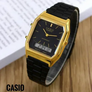 ساعت مچی مردانه کلاسیک دو زمانه کاسیو CASIO