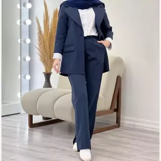 ست کت شلوار شارمین جنس سوپر پرشیا شامل سه سایز 