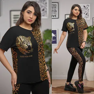 ست تونیک شلوار دیسکو کد 88137